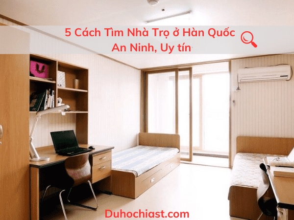 cách tìm nhà trọ ở Hàn Quốc