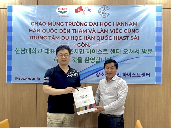 Du học Hiast gặp gỡ trường Đại học Hannam Hàn Quốc 