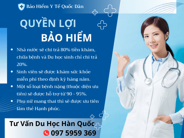 chính sách bảo hiểm du học sinh hàn quốc