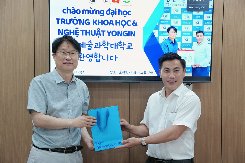  Đại Học Khoa Học và Nghệ Thuật Yongin gặp gỡ Du học Hiast