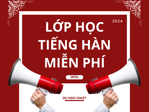 Học Tiếng Hàn Miễn Phí Tại TP HCM