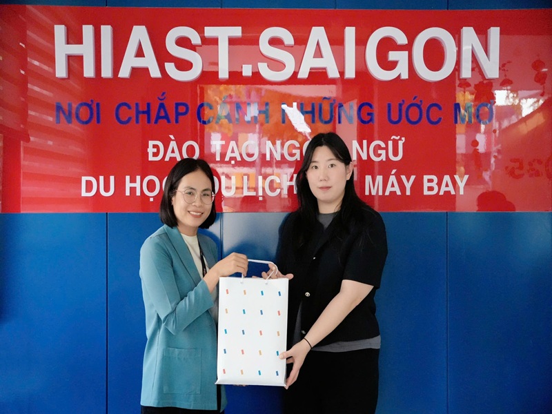 Đại học Quốc gia Hanbat đến thăm Du học Hiast 25.3.2025