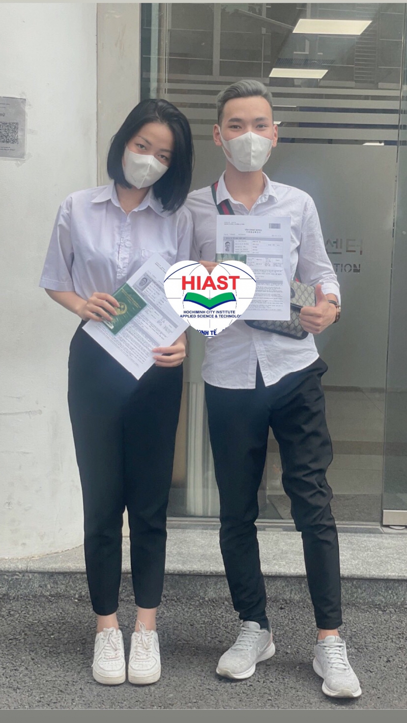 Chia sẻ lan tỏa niềm vui cầm visa trên tay của sinh viên Hiast đến các bạn có ước mơ du học Hàn Quốc