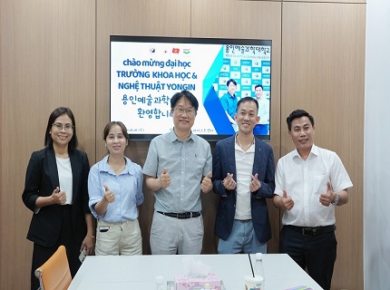 Gặp Gỡ Trường Đại Học Khoa Học và Nghệ Thuật Yongin Hàn Quốc 08.08.2024